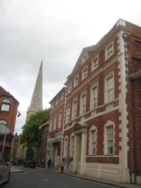 Fairfax House, with St Mary's in the background