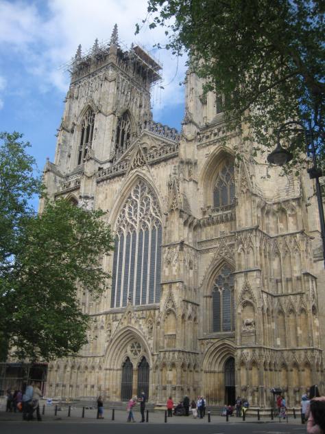 The Western Entrance to York Minster