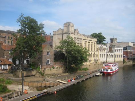 The Guildhall on the River Ouse, from Lendal Bridge